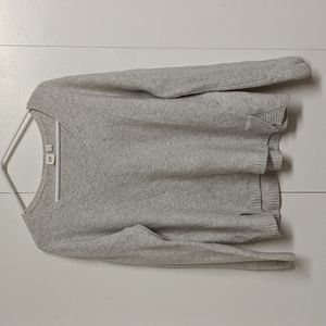 GAP Light Grey Oversized Woolen Sweater